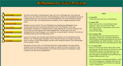 Desktop Screenshot of linux-praxis.de