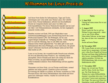 Tablet Screenshot of linux-praxis.de